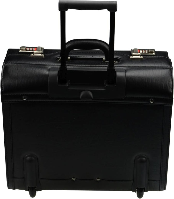 ALASSIO Pilotenkoffer Notebookkoffer SAN REMO schwarz