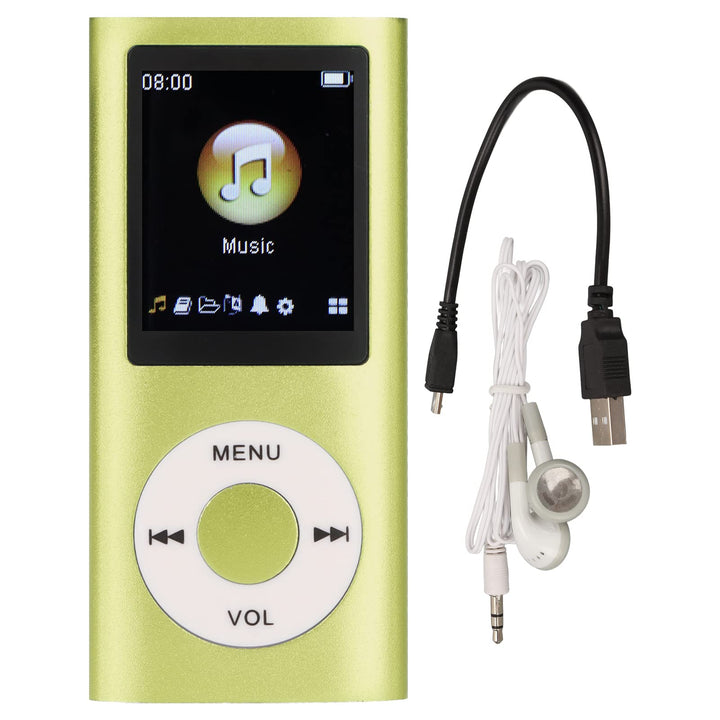 MP3-Player, Tragbarer MP3-Musikplayer mit Schlankem 1,8-Zoll-LCD-Bildschirm, Lithiumbatterie, 200 MA