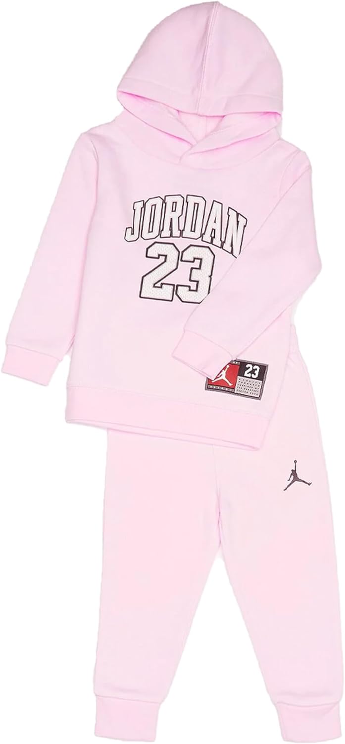 Nike Jordan 65C651-A9Y Trainingsanzug für Neugeborene, Jersey-Pack, Rosa 24 Monate Rosa, 24 Monate R