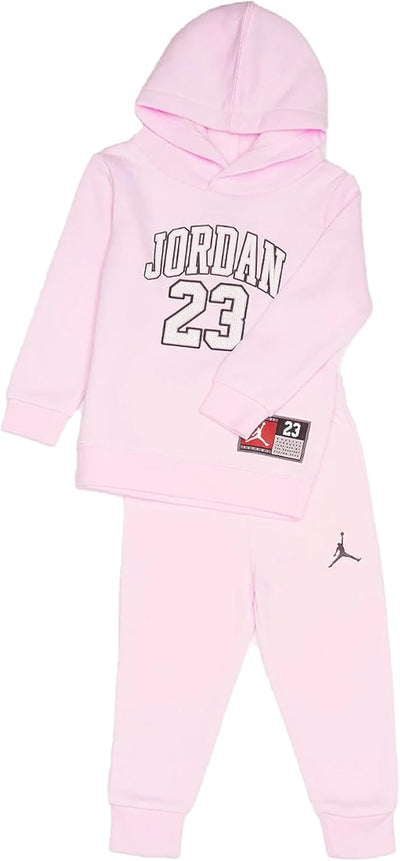 Nike Jordan 65C651-A9Y Trainingsanzug für Neugeborene, Jersey-Pack, Rosa 12 Monate Rosa, 12 Monate R