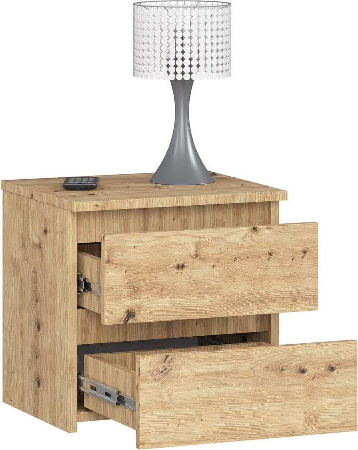 AKORD | Kommode Set 2 Schubladen Sideboard Mehrzweckschrank Schrank | Schreibtisch | ecktisch | Eck