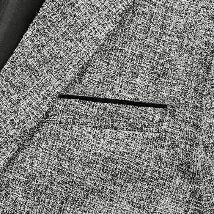 Allthemen Herren Sakko Sportlich Baumwolle Blazer Slim Fit Modern Jackett Jacke Casual Anzugjacke fü