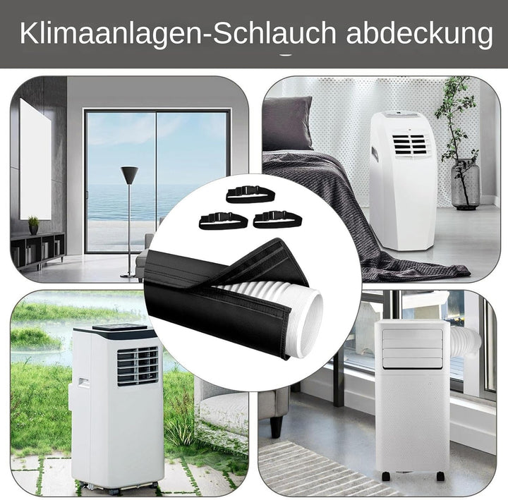 Tragbare AC Schlauch Isolierhülse | Klimaanlagen Schlauch Abdeckung | Staubdichte AC Abluftschläuche