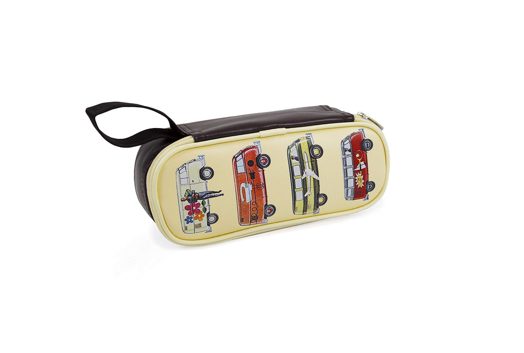 BRISA VW Collection - T1 Bulli Bus Federmäppchen Federtasche Braun, Braun