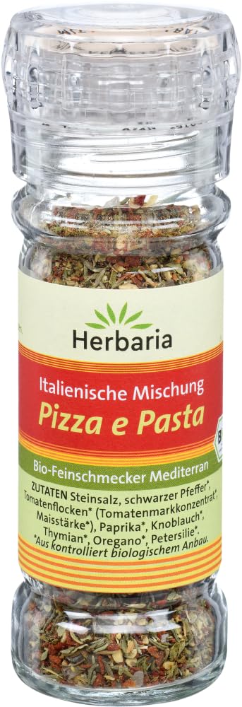 Herbaria Pizza e Pasta bio Mühle (6 x 50 gr), 6 x 50 gr