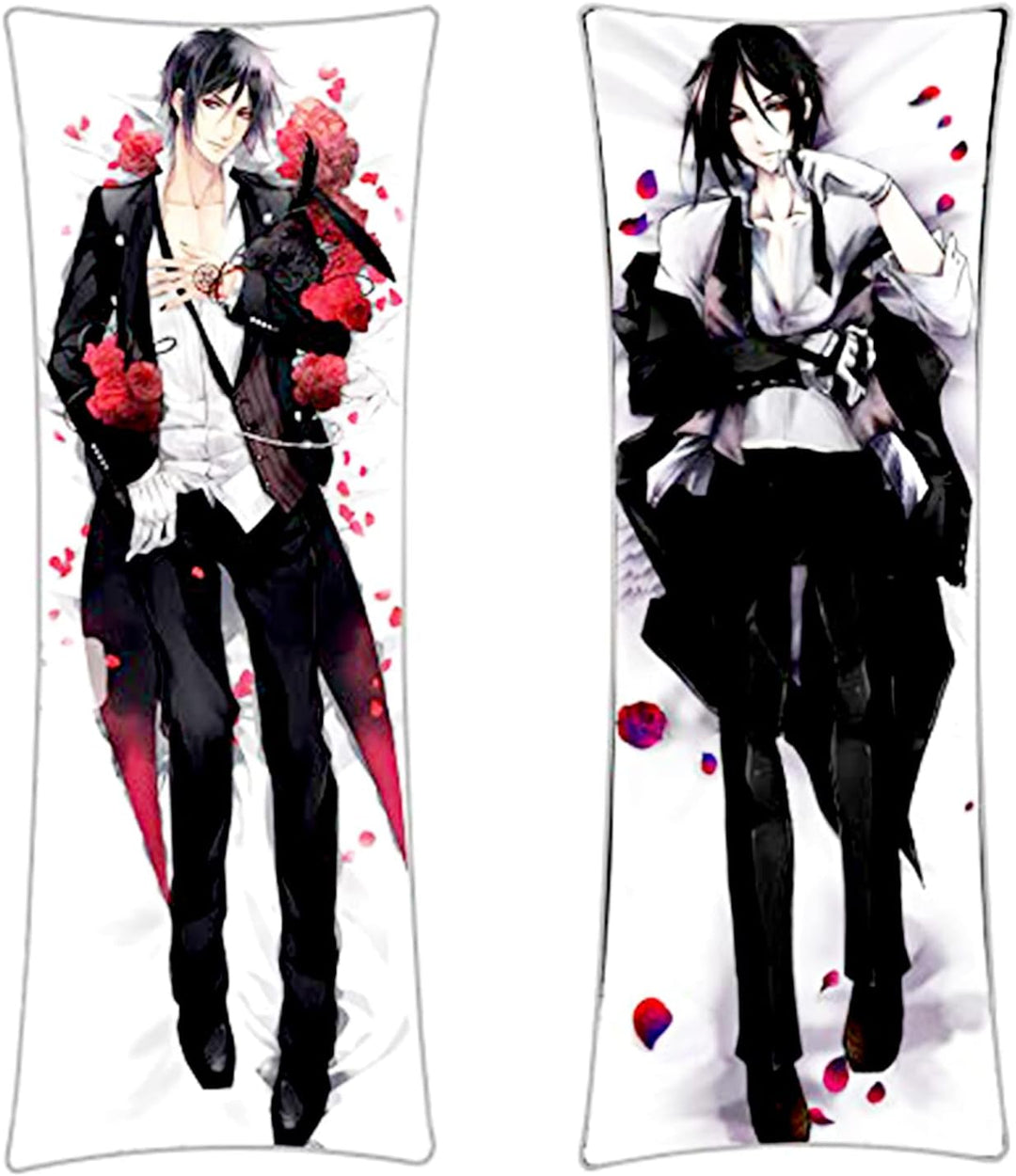 CoolChange Sebastian Michaelis Umarmungskissen Bezug | Dakimakura Kissenbezug für Black Butler Fans