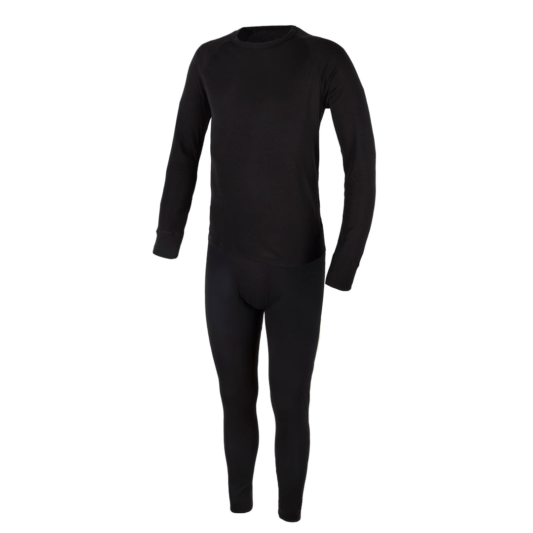 CMP Herren Herren-Hemd-Hose-unterwäsche-Set Wäsche XXL Schwarz, XXL Schwarz