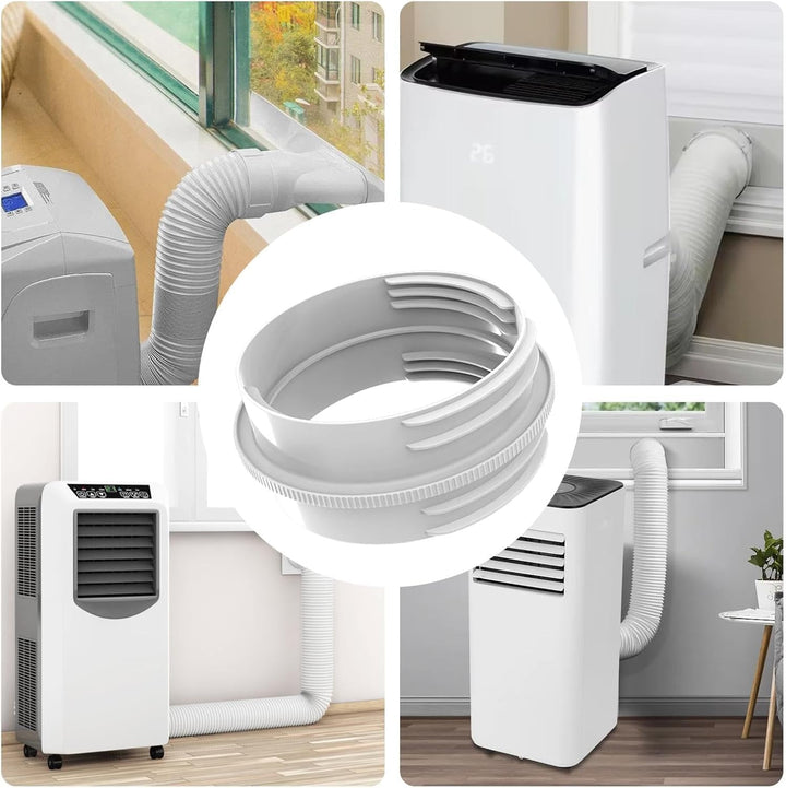 Klimaanlagen Abluftschlauch Adapter,130mm innen/150mm Aussen,Klimaanlagen Abgasschlauchkupplung,Klim