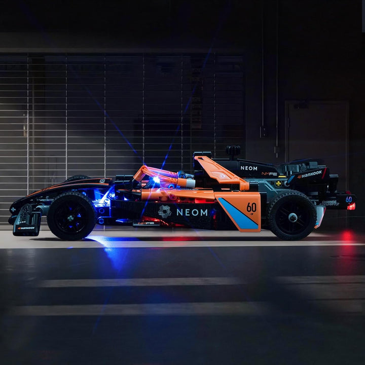 Led Licht Set für Lego Technic NEOM McLaren Formula E Race Car (Kein Lego), Dekorationsbeleuchtungss