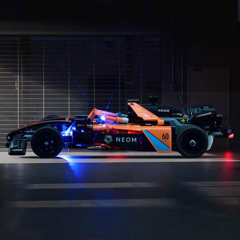 Led Licht Set für Lego Technic NEOM McLaren Formula E Race Car (Kein Lego), Dekorationsbeleuchtungss