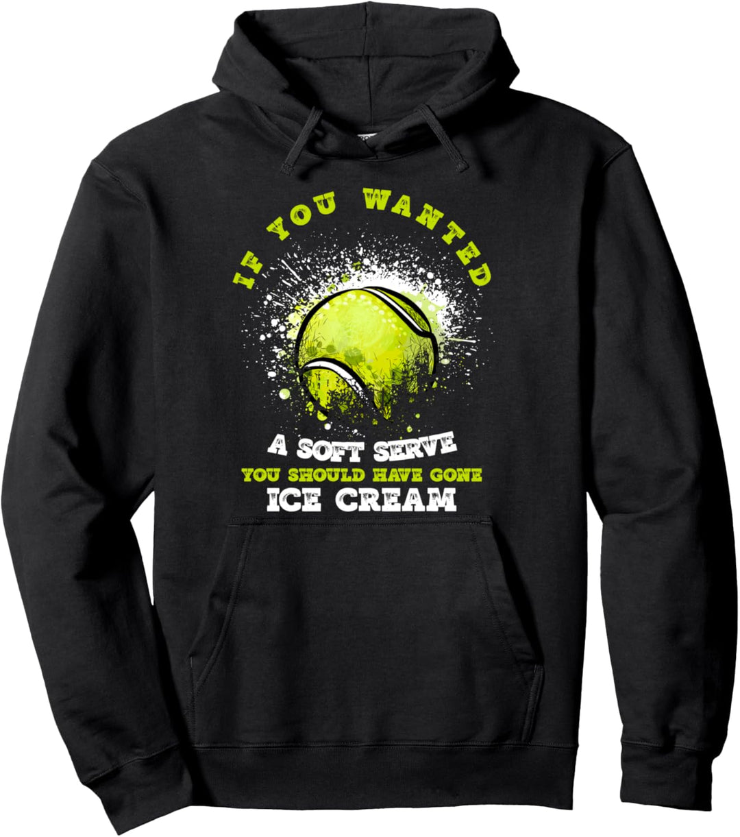 Tennisspieler Tennisplatz - Tennisball Tennis Tennisspieler Pullover Hoodie