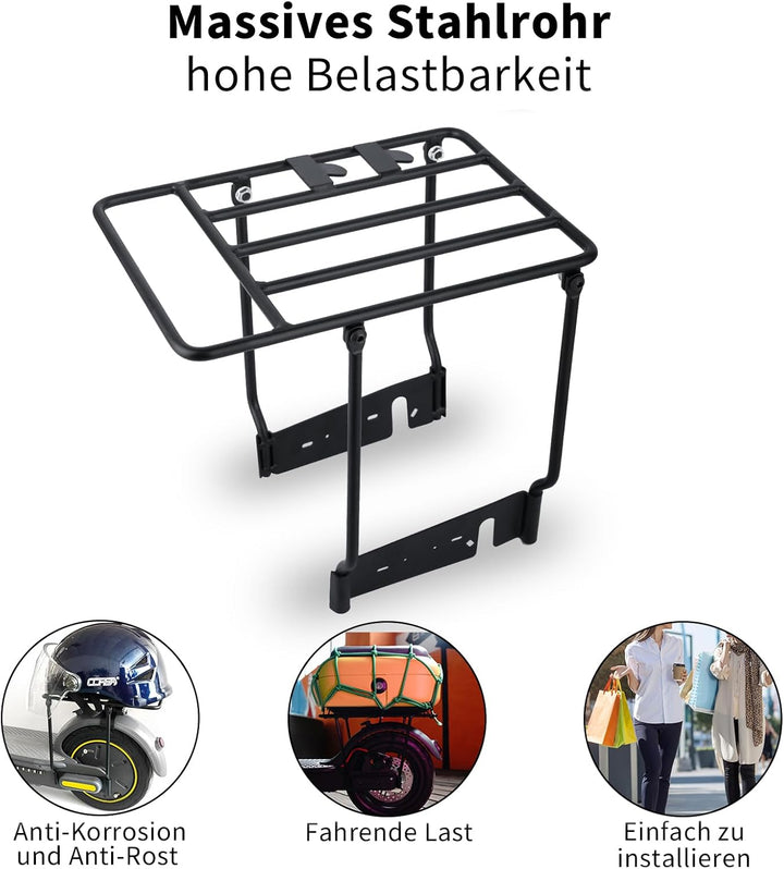 E Scooter Gepäckträge Hinten Rack Kompatibel mit MAX G30 Essential Elektroroller Verdickter Stahl so