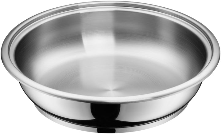 WMF Click&amp;Serve Bratpfanne 24cm Induktion, ohne Edelstahlgriff, Edelstahlpfanne unbeschichtet, Croma