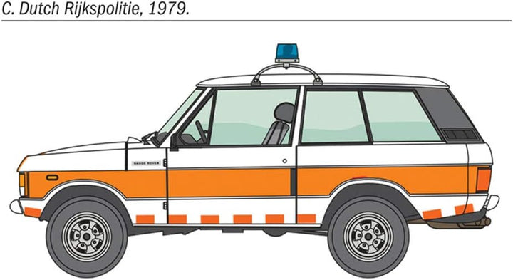 ITALERI 3661S - 1:24 Range Rover Police , Modellbau, Bausatz, Standmodellbau, Basteln, Hobby, Kleben