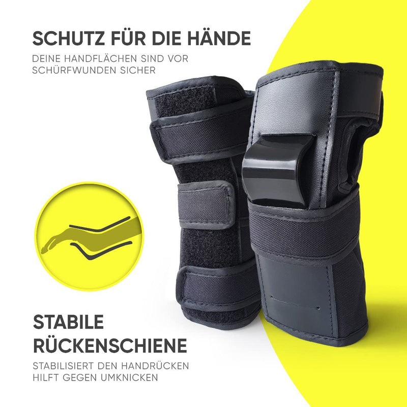 Liebkern Skate Protektoren Set für Erwachsene & Kinder [unisex] - Ideal für Inliner, Skateboard, Sco