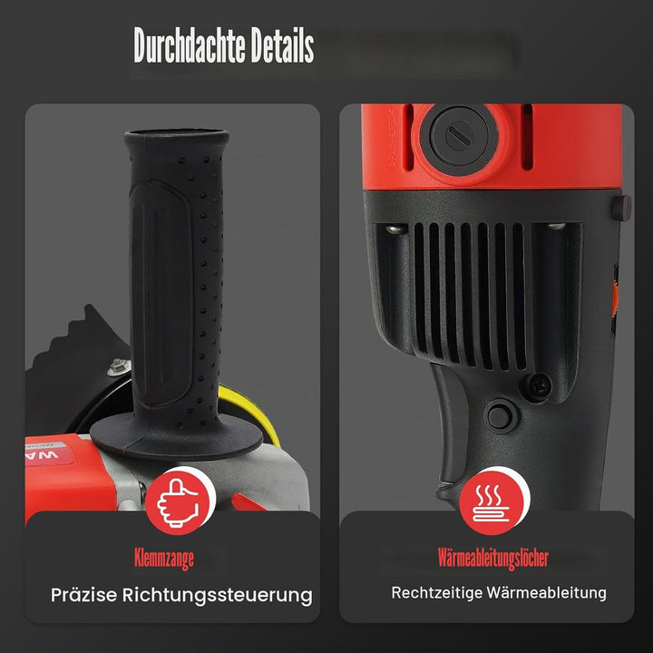 1400W Polierer Nass-Steinschleifer Kraftvoller Poliermaschine Schleifmaschine Nasspolierer Satz Beto