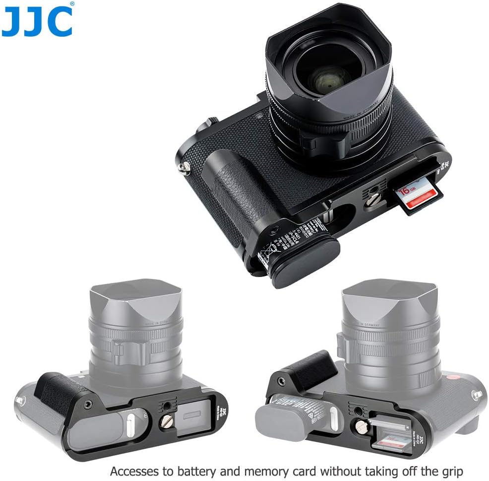 JJC Arca-Typ Kamera Handgriff für Leica Q2 Vollbild-Kompaktkamera Ersetzt Leica 19540 Hand-Griff Ver