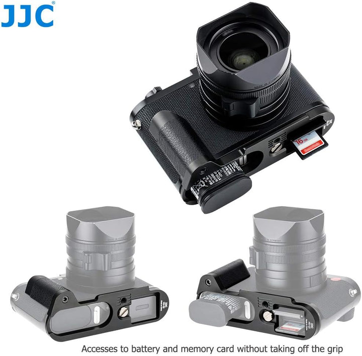 JJC Arca-Typ Kamera Handgriff für Leica Q2 Vollbild-Kompaktkamera Ersetzt Leica 19540 Hand-Griff Ver