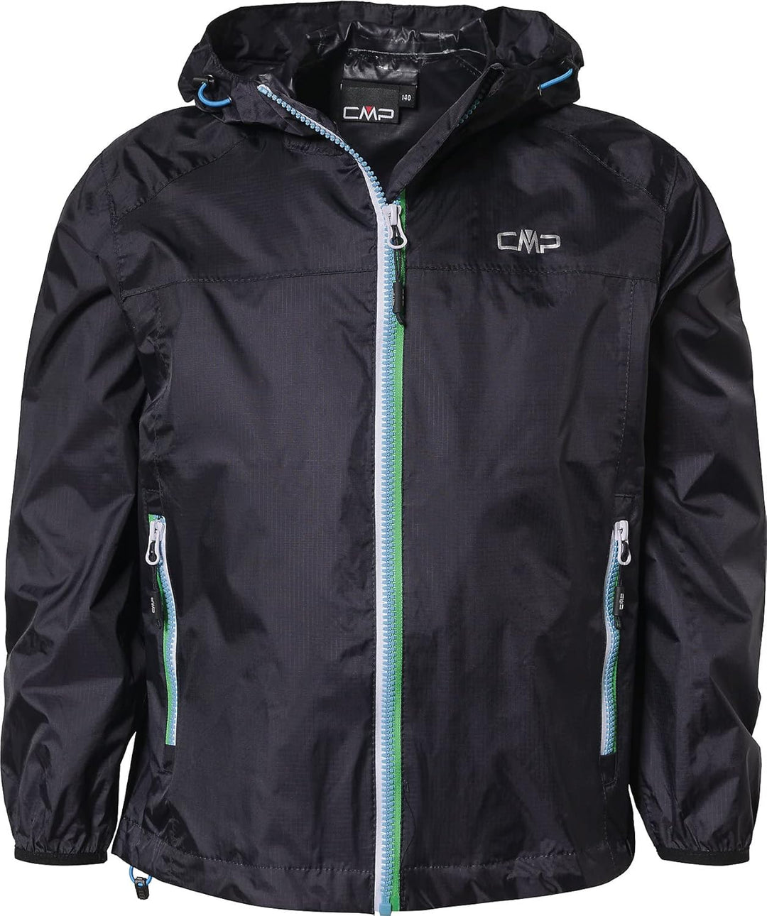 CMP, Kid Jacket Fix Hood, Boy 104 Anthrazit, 104 Anthrazit