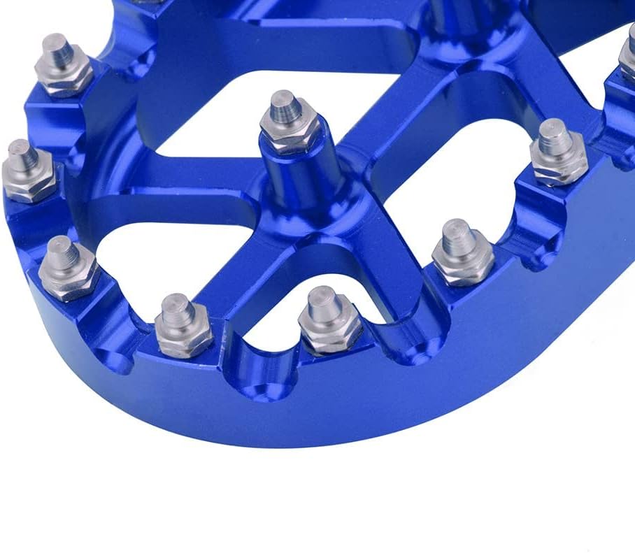 JFG RACING Dirt Bike Fussrasten,Motorrad Fussrasten Breite Fussrasten CNC Aluminiumlegierung für Sur