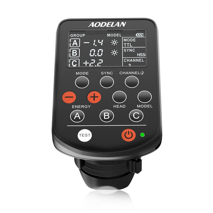 AODELAN TTL kabelloser Blitzauslöser für Canon-Kameras, unterstützt 1/8000s HSS-Funktion, ersetzt Pr