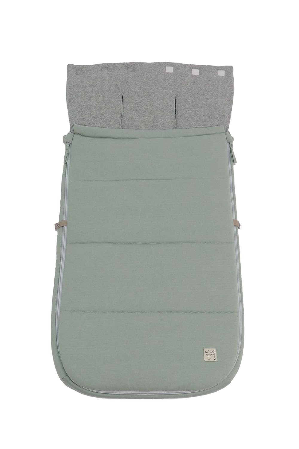 KAISER 65785556 TIFFY JERSEY Sommer Fusssack, Perfekt für warme Tage geeignet, 6-36 Monate, Fb. slit