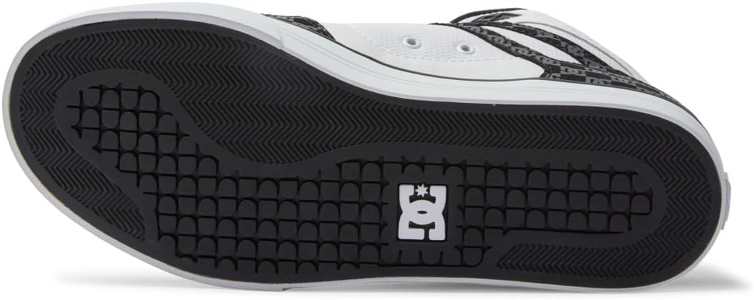 DC Shoes Herren Pure High-top WcSneaker 47 EU Black White Monogram, 47 EU Black White Monogram