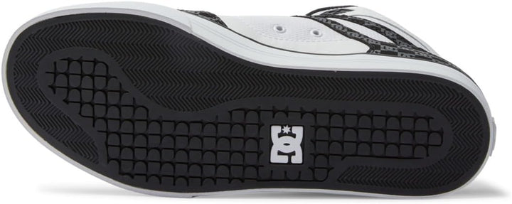 DC Shoes Herren Pure High-top WcSneaker 47 EU Black White Monogram, 47 EU Black White Monogram