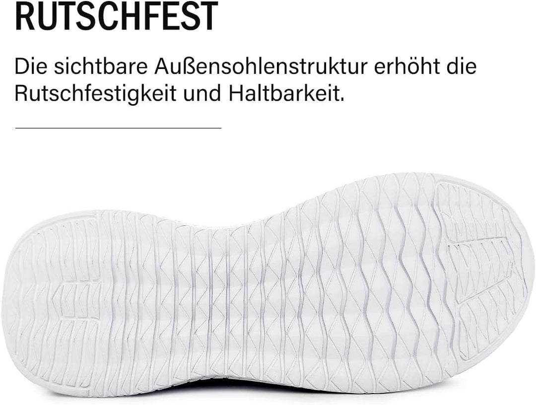 FUJEAK Herren Walkingschuhe Turnschuhe Fitnessstudio Sportschuhe Sneaker Running Tennis Schuhe Freiz