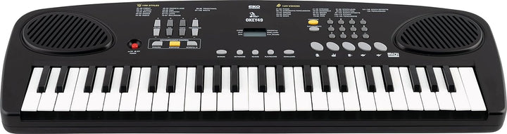 EKO Keyboards Okey Tastatur mit 49 Tasten, 49 Tasten, digitale Tastatur, tragbar, 49 Tasten, Mini 4