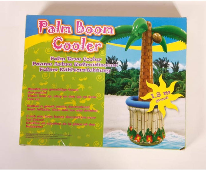 Folat 07492 - Aufblasbare Jumbo Palme mit Kühler, Circa 180 cm