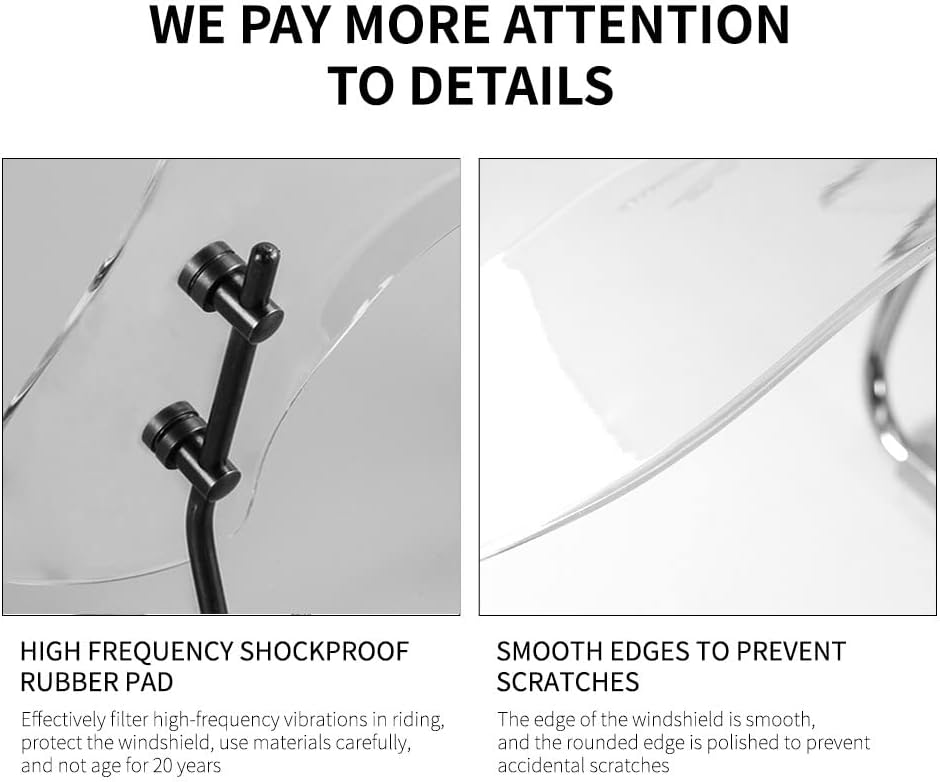 Scooter Windschutzscheibe Flyscreen Deflectors Visier für Vespa Primavera 50 125 150 Primavera 50 Pr