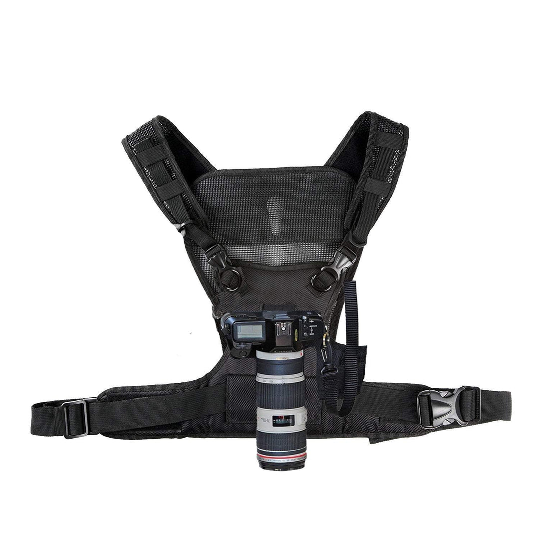 Nicama Doppelter Schultergurt Kameragurt, Kamera Weste Tragend Fotograf Harness Carrier Brustgeschir