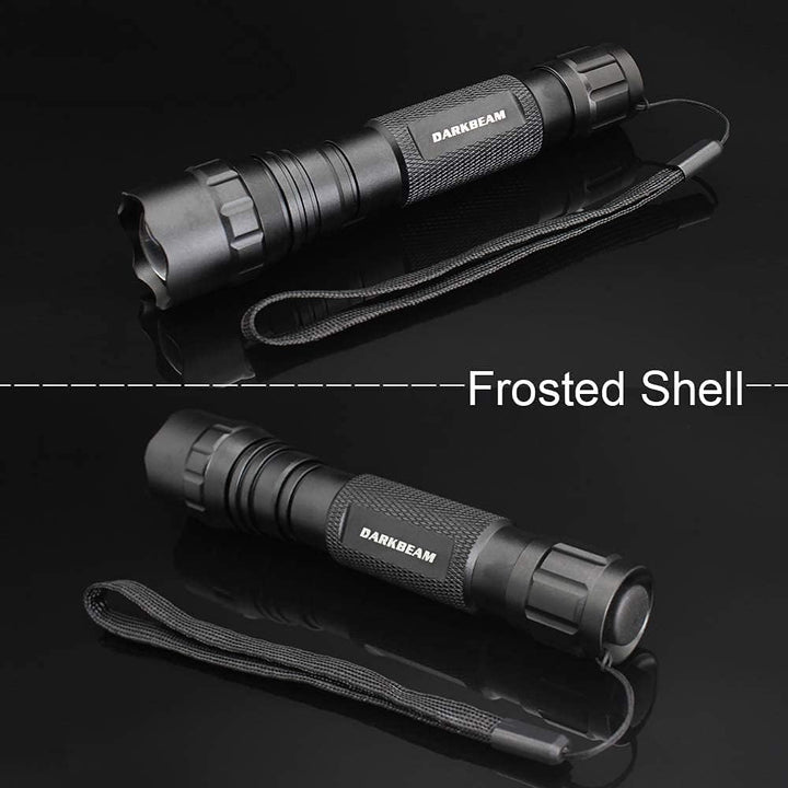 DARKBEAM Grünes licht Taschenlampe Taktische LED Aufladbar USB, 501BS hohe Lumen Zoomable Grüne Tasc