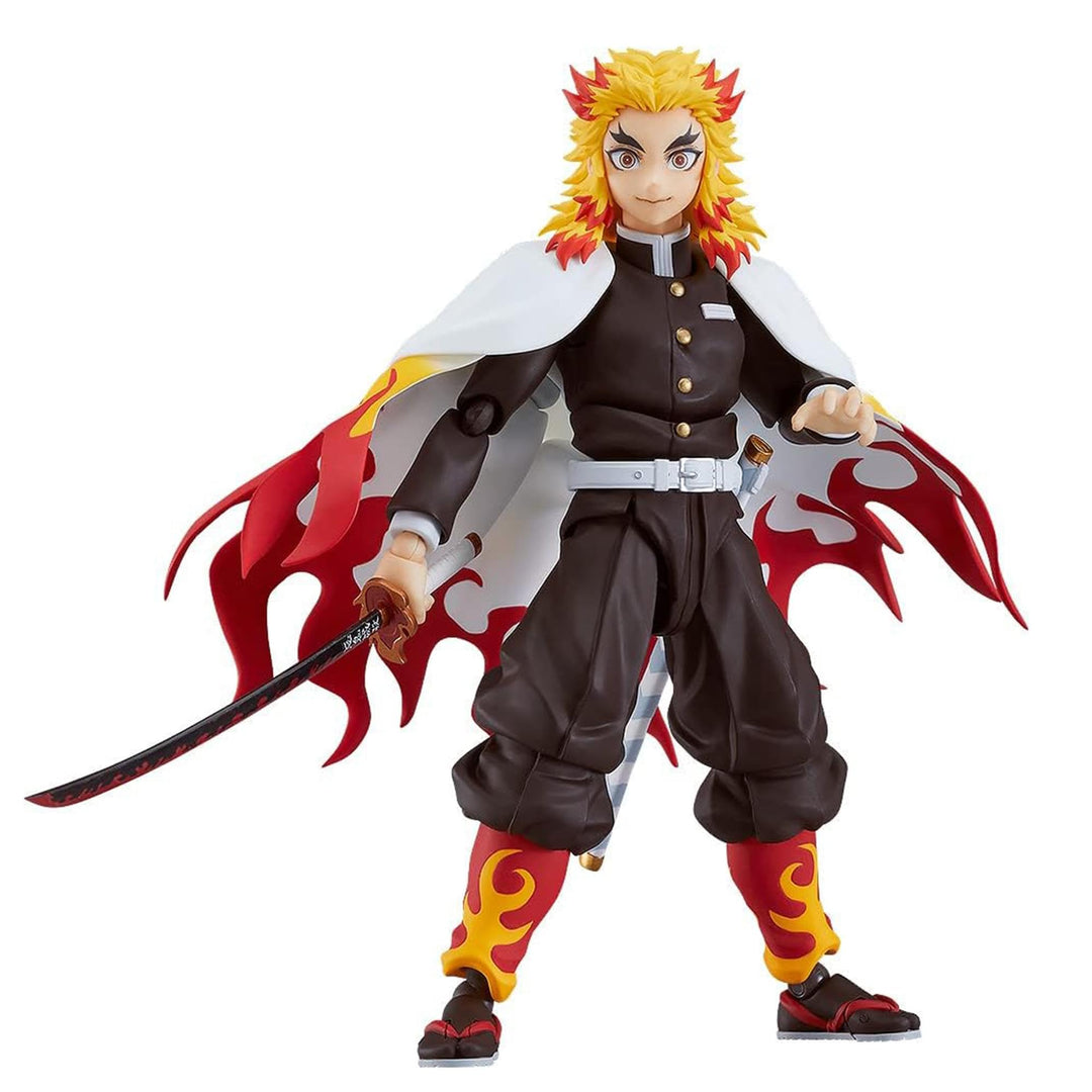 Max Factory Demon Slayer: Kimetsu no Yaiba Figur Figma Kyojuro Rengoku 15 cm