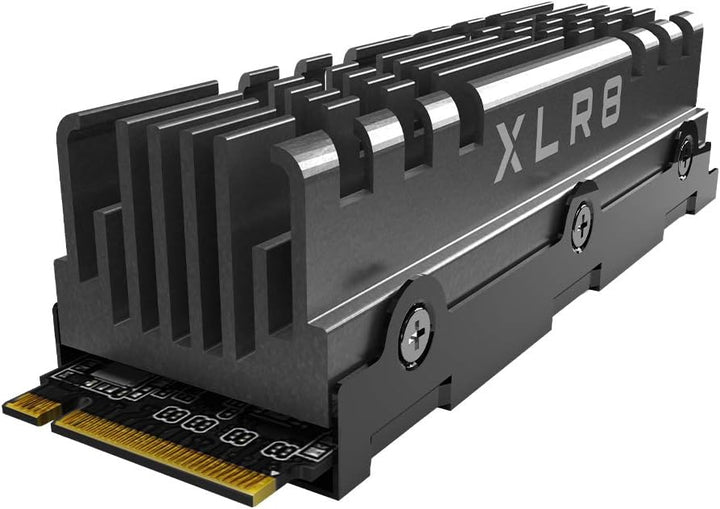 PNY XLR8 CS3140 M.2 NVMe Gen4 x4 Internal Solid State Drive (SSD) mit Heatsink 2TB, Lesegeschwindigk