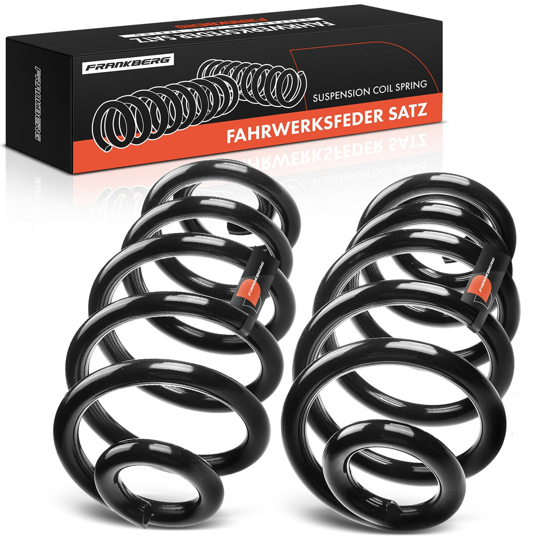 Frankberg 2x Federn Fahrwerksfeder Hinterachse Kompatibel mit Exeo ST 3R5 1.8L Kombi 2009-2013 Repla