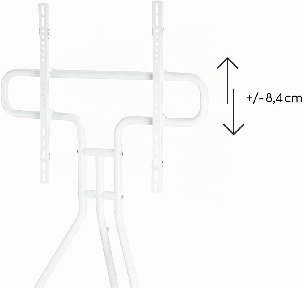Hama TV Ständer im Staffelei Design (stabiler Fernsehständer für 37-75 Zoll, höhenverstellbarer TV S
