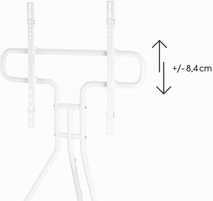Hama TV Ständer im Staffelei Design (stabiler Fernsehständer für 37-75 Zoll, höhenverstellbarer TV S