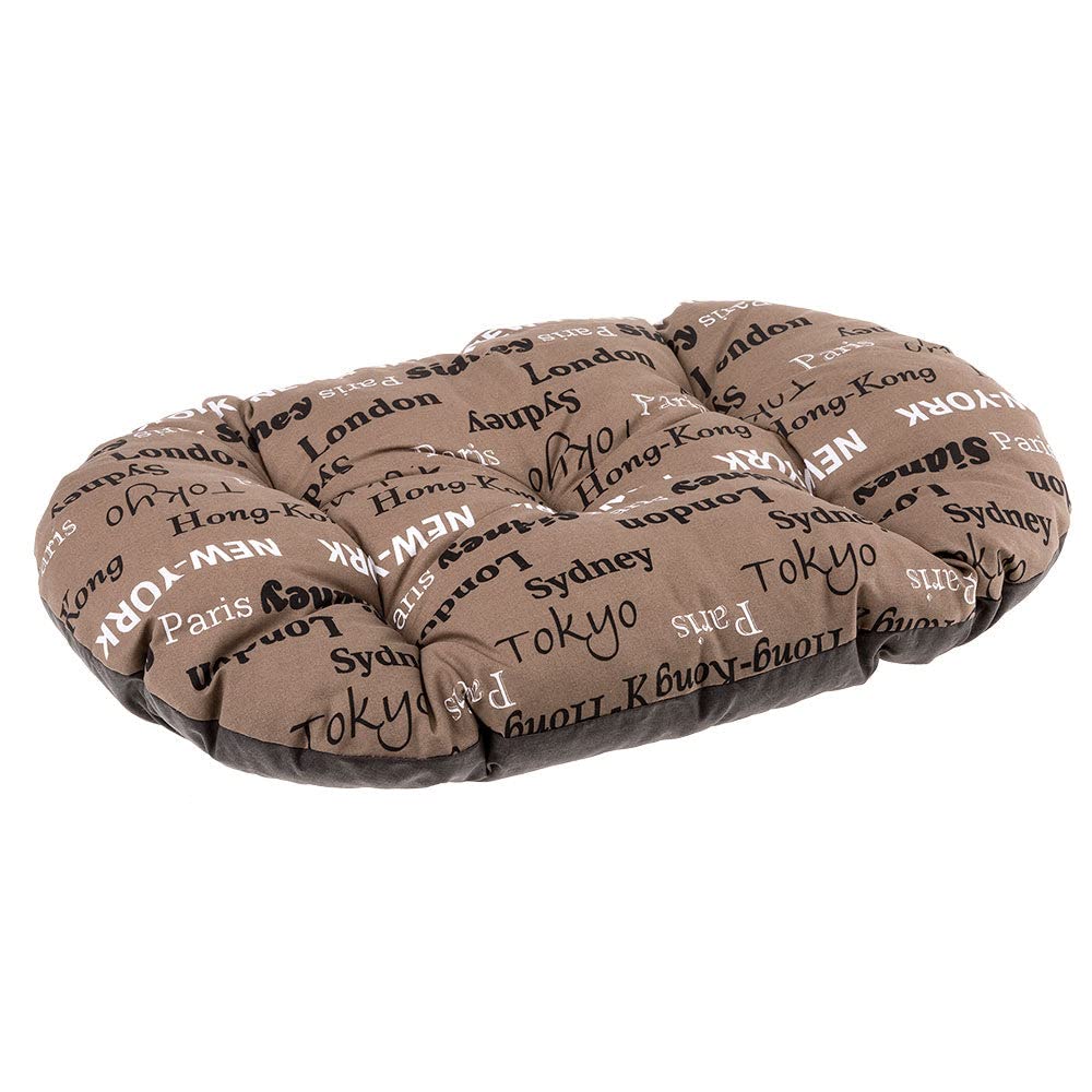 FERPLAST Hundebett Gross - Hundebett Waschbar - Hundekissen - Matte für Hundehütten, Zwinger und Aut