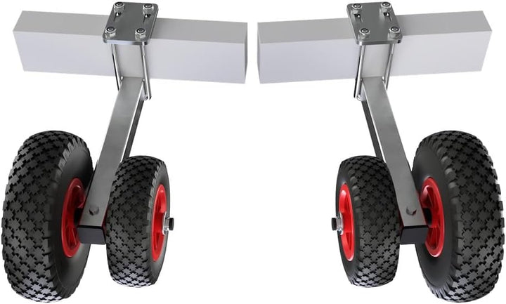 SUPROD Zentriereinrichtung, Auffahrhilfe, Sliphilfe, Boot Trailer, ZENDW-260-PU schwarz/rot, schwarz