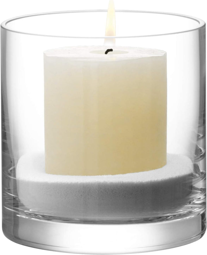 LSA Column Vase/Kerzenhalter H12 x Ø12cm Klar 12 x 12 x 12 cm, 12 x 12 x 12 cm
