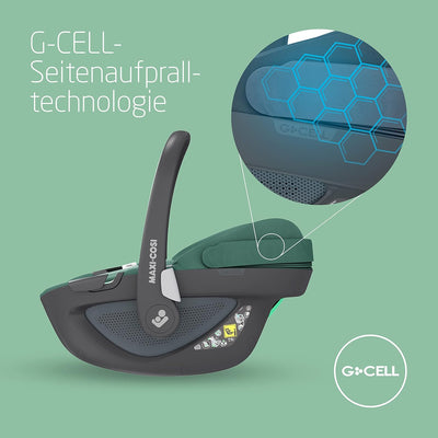 Maxi-Cosi Pebble 360 i-Size Babyschale Drehbar, Neugeborenen Autositz 360 Grad, 0–15 Monate (40–83 c