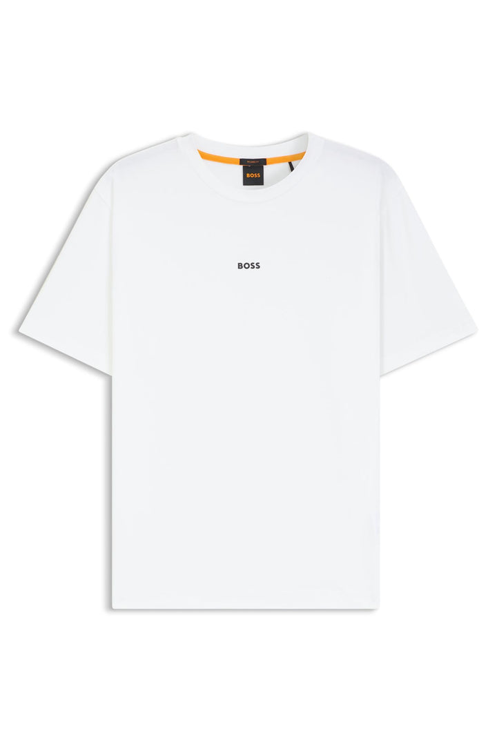 BOSS Tchup Herren T-Shirt, T-Shirt, 50473278, Weiss, 50473278 XL