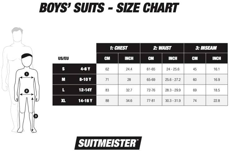 Suitmeister Weihnachtsanzug für Jungen - lustige hässliche Weihnachtskleidung mit echten Lichterner