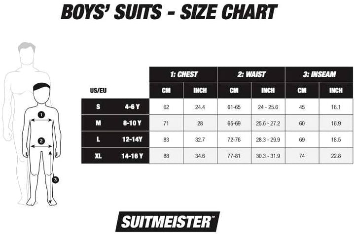 Suitmeister Weihnachtsanzug für Jungen - lustige hässliche Weihnachtskleidung mit echten Lichterner