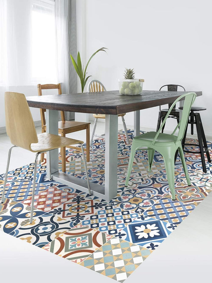 VINILIKO Gimaraes Vinylteppich, Mehrfarbig, 100 x 133 100x133 Bunt, 100x133 Bunt
