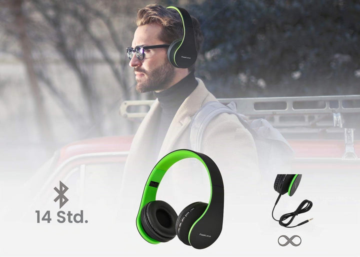 PowerLocus P1 Bluetooth Kopfhörer Kabellos, Wireless 5.3 Bluetooth Kopfhörer Over-Ear, Over Ear Kopf
