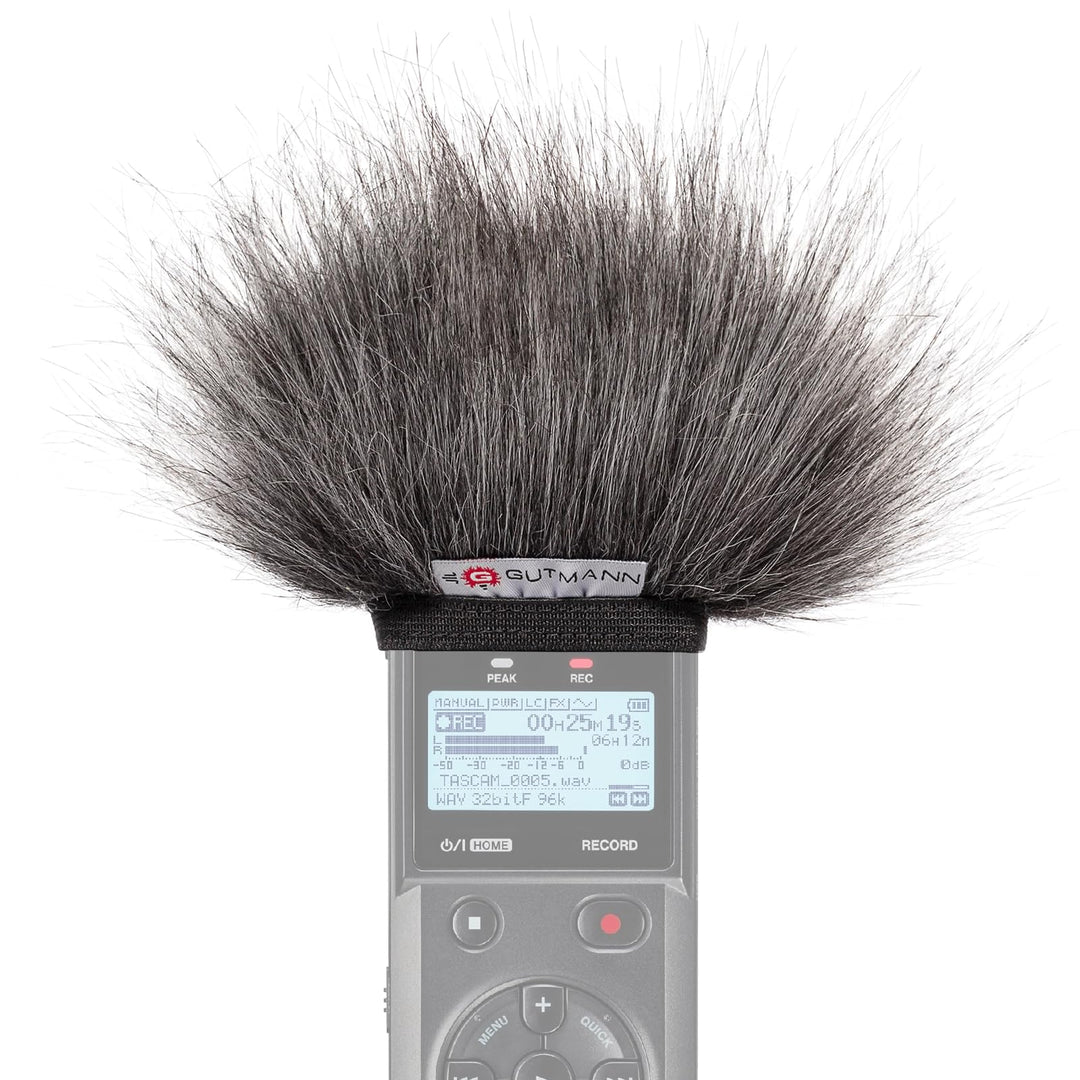 GUTMANN Mikrofon Windschutz für Tascam DR-07XP Grey Made in Germany
