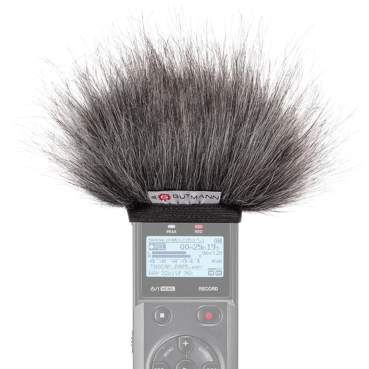 GUTMANN Mikrofon Windschutz für Tascam DR-07XP Grey Made in Germany